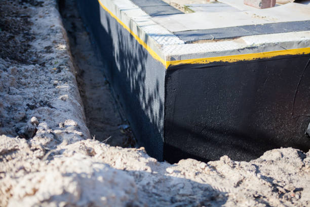 Residential Exterior Waterproofing installation at a Arpin, WI home by SJ Waterproofing Pros