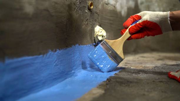Commercial Exterior Waterproofing project at a Arpin, WI business property by SJ Waterproofing Pros